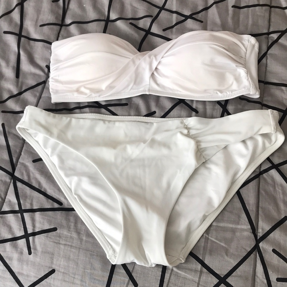 White Mixed Brand Bikini